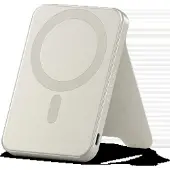 Satechi OntheGo Magnétique Qi2 Power Bank avec Stand – Capacité de la batterie de 5 000mAh – Charge rapide de 15W via Qi2 Wireless – Construit avec des matériaux premium pour durabilité accrue
