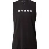 Puma Hommes, T-shirt de sport, M x Hyrox Cloudspun Réservoir Thermoadapt (3XL), Noir