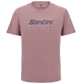 Santini Short Sleeve T-shirt Rose XL