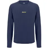 Santini Long Sleeve T-shirt Bleu S