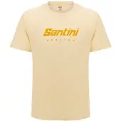 Santini Short Sleeve T-shirt Beige M