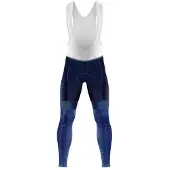 Otso Wide Winter Bib Tights Bleu M Homme