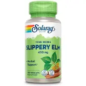 Solaray Slippery Elm Bark 400mgr 100 Units Vert,Blanc