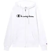 Champion Veste de survêtement noir / blanc