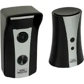 BURG-WÄCHTER Door eGuard DG 8500, interphone vidéo WiFi, judas électronique avec sonnette, caméra et moniteur, vision nocturne 5 m