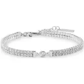 Jette Armband CASCADE, (17 cm, Argent 925)