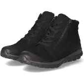 Gabor Rollingsoft Veterschoenen Hoog - zwart - Maat 39