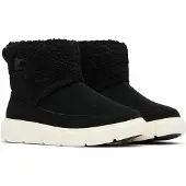 Sorel Boots 'Explorer III Slip-on Cozy WP' noir