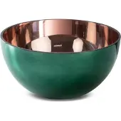 Eurofirany LC/SALVIA8/MIS/1 25X13 FRENZY+CUIVRE, Saladier + bol, Cuivre, Vert