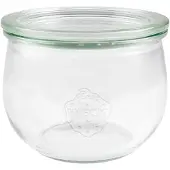 Weck Tulip 580ml Hermetic Jar Clair