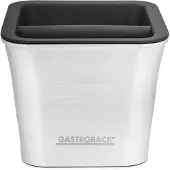 Gastroback 99000 Poubelle 1,5 l Rectangulaire Noir, Machine à café : accessoires, Noir