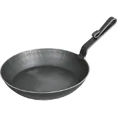 Albert Turk GmbH & Co. KG turk TURK poêle à servir en fer forgé ?24cm avec manche courbé et bord haut 4cm noir