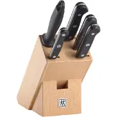 Zwilling Gourmet 6-teilig, Messerblockset, Natur 101082 4009839377419