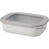 Mepal Plat multi-usages rectangulaire Cirqula 1000 ml blanc