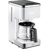 Graef FK401EU FK401 Kaffeemaschine weiß, 10 -15 Tassen