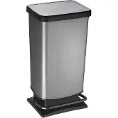 Rotho Paso Poubelle 40 l, carbone 1754111006