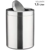 Weiss Weis Poubelle de table inox