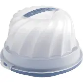 Rotho Butler Guglhupf Fresh bl, Boîte à gâteau, Bleu