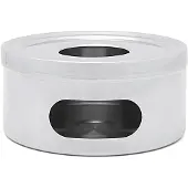 Bredemeijer Stainless Steel Glossy Candel 153x60 Mm Blanc