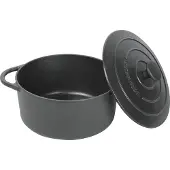 Küchenprofi - Cocotte Ronde En Fonte ?Maill?E 24cm Noire - 0401001024