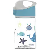 SIGG Miracle gourde pour enfant avec paille Ocean Friend 350 ml