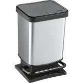 Rotho Treteimer Paso 20l silber 107124 7610859233905