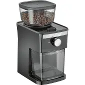 Graef CM252 CM252EU Moulin à café noir moulin à disque en acier inoxydable