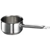 Schulte Ufer -Ufer Mini casserole à manche, Poêle + casserole, Argent