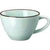 Rosenthal Espresso-Obertasse Profi Casual Mint Porzellan Grün-Braun 10660-405406-14717