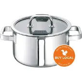 Schulte Ufer -Ufer Marmite à viande Rio i ø24cm, Poêle + casserole, Argent