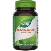 Nature'S Way , Niacinamide, Sans Rougeurs, 500 mg, 100 Gélules