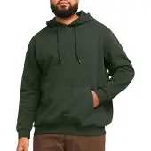 Jack & Jones Bradley Plus Size Hoodie Noir 4XL Homme