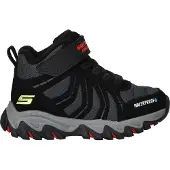 SKECHERS Chaussures basses 'Microspec Advance' jaune / rouge / noir / blanc