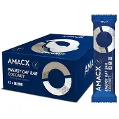 Amacx Boîte De Barres énergétiques Coco Avoine 50g 12 Unités