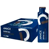 Amacx + Cafeine Energy Gels Box Cola 60ml 12 Units Bleu