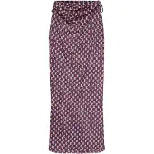 LASCANA Jupe beige / bleu marine / mûre