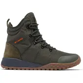 Columbia - Bottes imperméables et chaudes - Fairbanks Omni-Heat Deep Olive Desert Sun pour Homme - Taille 41 - Kaki