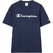 Champion T-Shirt bleu marine / blanc