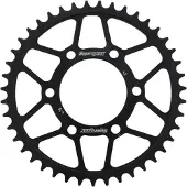 Supersprox Pignon à chaîne en acier Supersprox 520 - 43Z (noir) RFE-478:43-BLK|ID 80,0 LK 104,0 6-trous
