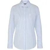 JOOP! Chemisier 'Barbara' bleu clair / blanc