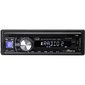 Trevi Scd 5702 BT - Radio de voiture avec USB, SD, Aux-In, Bluetooth, USB Fast Charge pour recharger rapidement le smartphone, 30 W, couleur noir
