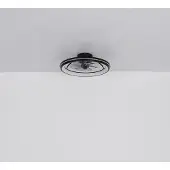 Globo Kendall, Ventilateur, Noir