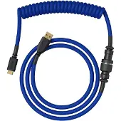 Glorious PC Gaming Race GMMK Coiled Cable Cobalt Blue Spiralkabel USB-C/USB-A (GLO-KB-ACC-CBL-COIL-CBLU)