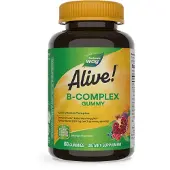 Nature'S Way , Complexe B Gummies Alive!, Mangue, 60 Gommes