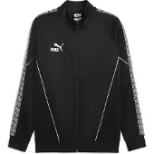 Puma Hommes, Vestes de survêtement, teamKING Veste Anthem (M), Blanc, Noir, M