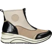 Remonte Enkellaarsjes Plat Enkellaarsjes Plat - Gebroken wit - Maat 44