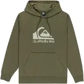 Quiksilver Comp Logo Hoodie Vert XS Homme