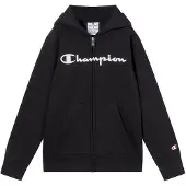 Champion Veste de survêtement noir / blanc