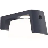 Lutec Lampe murale solaire Moon anthracite