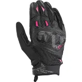Ixon Rise Air 2 L Noir Fuchsia Femmes Gants Moto Taille 2XL